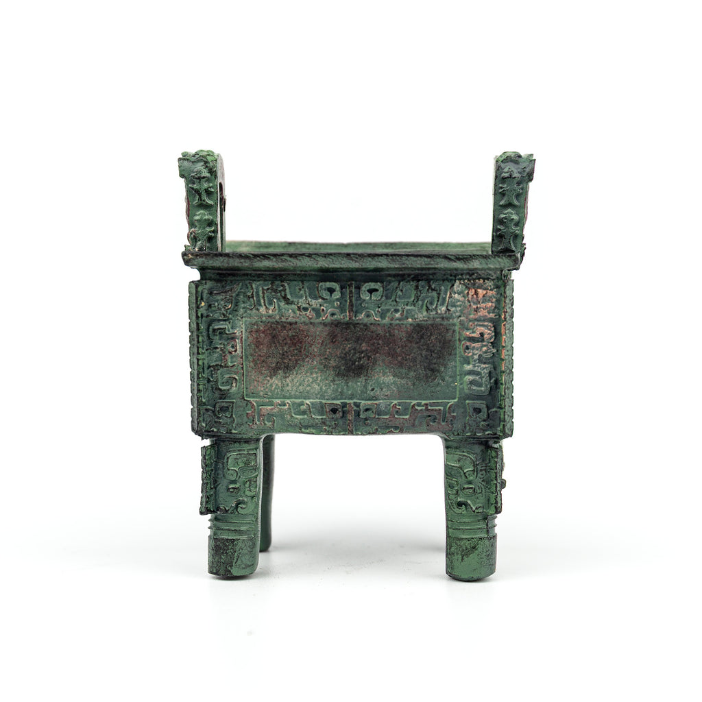 Hou Mu Wu Bronze Square Ding — 後母戊鼎 Museum Inspired Magnet Replica